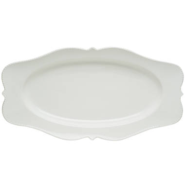 White 2024 oval platter